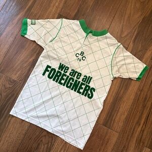 Umbro Green and White We are Foreigners T-shirt Jersey